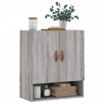 vidaXL Dulap de perete, gri sonoma, 60x31x70 cm, lemn compozit