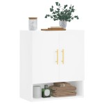 vidaXL Dulap de perete, alb, 60x31x70 cm, lemn compozit