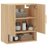vidaXL Dulap de perete, stejar sonoma, 60x31x70 cm, lemn compozit vidaXL Dulap de perete, stejar sonoma, 60x31x70 cm, lemn compozit