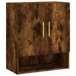 vidaXL Dulap de perete, stejar fumuriu, 60x31x70 cm, lemn compozit