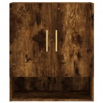 vidaXL Dulap de perete, stejar fumuriu, 60x31x70 cm, lemn compozit