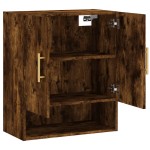 vidaXL Dulap de perete, stejar fumuriu, 60x31x70 cm, lemn compozit
