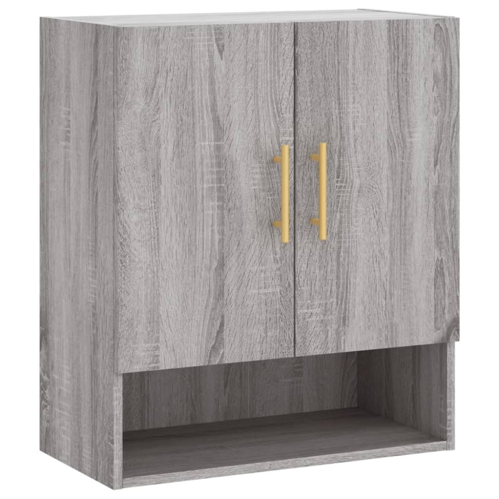 vidaXL Dulap de perete, gri sonoma, 60x31x70 cm, lemn compozit