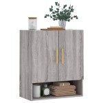 vidaXL Dulap de perete, gri sonoma, 60x31x70 cm, lemn compozit
