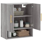 vidaXL Dulap de perete, gri sonoma, 60x31x70 cm, lemn compozit