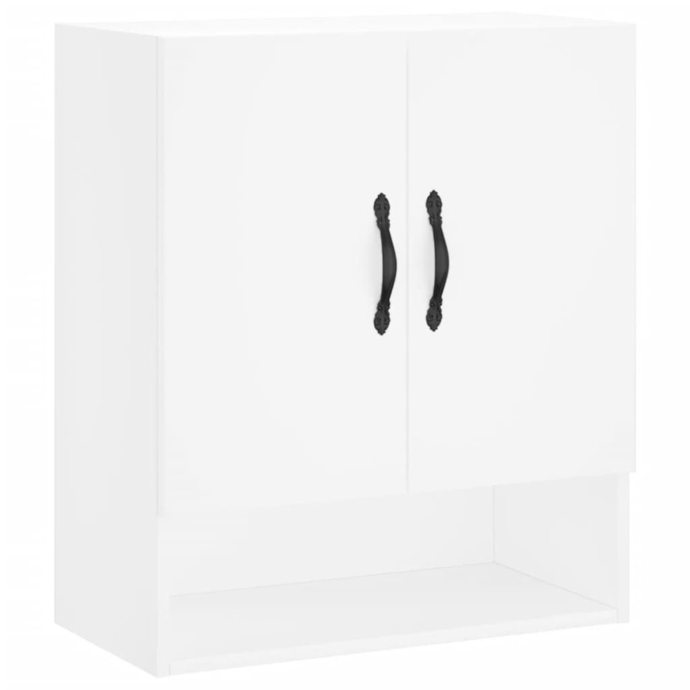 vidaXL Dulap de perete, alb, 60x31x70 cm, lemn compozit
