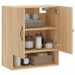 vidaXL Dulap de perete, stejar sonoma, 60x31x70 cm, lemn compozit
