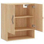 vidaXL Dulap de perete, stejar sonoma, 60x31x70 cm, lemn compozit