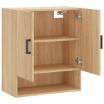 vidaXL Dulap de perete, stejar sonoma, 60x31x70 cm, lemn compozit vidaXL Dulap de perete, stejar sonoma, 60x31x70 cm, lemn compozit