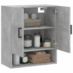 vidaXL Dulap de perete, gri beton, 60x31x70 cm, lemn compozit vidaXL Dulap de perete, gri beton, 60x31x70 cm, lemn compozit