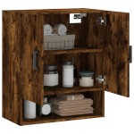 vidaXL Dulap de perete, stejar fumuriu, 60x31x70 cm, lemn compozit