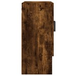 vidaXL Dulap de perete, stejar fumuriu, 60x31x70 cm, lemn compozit