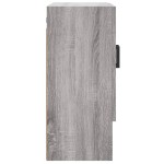 vidaXL Dulap de perete, gri sonoma, 60x31x70 cm, lemn compozit