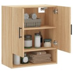 vidaXL Dulap de perete, stejar sonoma, 60x31x70 cm, lemn compozit vidaXL Dulap de perete, stejar sonoma, 60x31x70 cm, lemn compozit