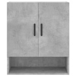 vidaXL Dulap de perete, gri beton, 60x31x70 cm, lemn compozit vidaXL Dulap de perete, gri beton, 60x31x70 cm, lemn compozit
