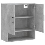 vidaXL Dulap de perete, gri beton, 60x31x70 cm, lemn compozit vidaXL Dulap de perete, gri beton, 60x31x70 cm, lemn compozit