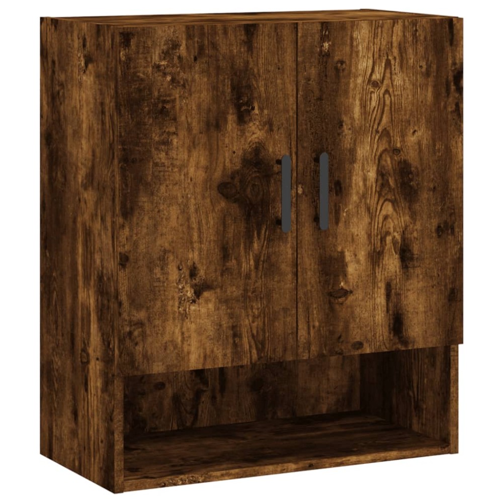 vidaXL Dulap de perete, stejar fumuriu, 60x31x70 cm, lemn compozit