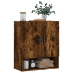 vidaXL Dulap de perete, stejar fumuriu, 60x31x70 cm, lemn compozit
