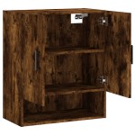 vidaXL Dulap de perete, stejar fumuriu, 60x31x70 cm, lemn compozit