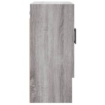 vidaXL Dulap de perete, gri sonoma, 60x31x70 cm, lemn compozit vidaXL Dulap de perete, gri sonoma, 60x31x70 cm, lemn compozit