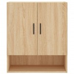 vidaXL Dulap de perete, stejar sonoma, 60x31x70 cm, lemn compozit vidaXL Dulap de perete, stejar sonoma, 60x31x70 cm, lemn compozit