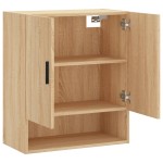 vidaXL Dulap de perete, stejar sonoma, 60x31x70 cm, lemn compozit vidaXL Dulap de perete, stejar sonoma, 60x31x70 cm, lemn compozit