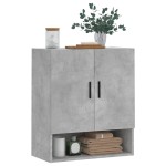 vidaXL Dulap de perete, gri beton, 60x31x70 cm, lemn compozit vidaXL Dulap de perete, gri beton, 60x31x70 cm, lemn compozit