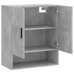 vidaXL Dulap de perete, gri beton, 60x31x70 cm, lemn compozit vidaXL Dulap de perete, gri beton, 60x31x70 cm, lemn compozit