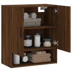 vidaXL Dulap de perete, stejar maro, 60x31x70 cm, lemn compozit