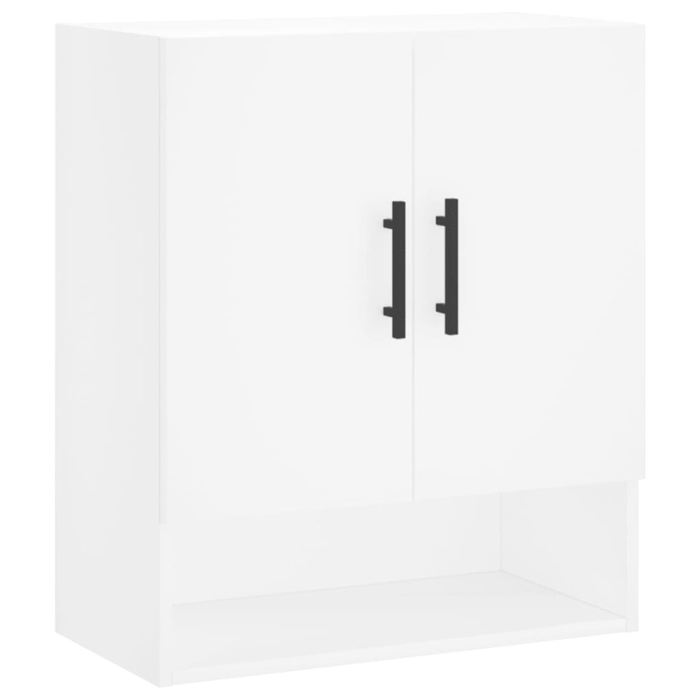 vidaXL Dulap de perete, alb, 60x31x70 cm, lemn compozit
