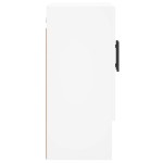 vidaXL Dulap de perete, alb, 60x31x70 cm, lemn compozit