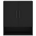 vidaXL Dulap de perete, negru, 60x31x70 cm, lemn compozit