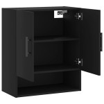 vidaXL Dulap de perete, negru, 60x31x70 cm, lemn compozit