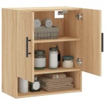 vidaXL Dulap de perete, stejar sonoma, 60x31x70 cm, lemn compozit vidaXL Dulap de perete, stejar sonoma, 60x31x70 cm, lemn compozit