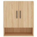 vidaXL Dulap de perete, stejar sonoma, 60x31x70 cm, lemn compozit vidaXL Dulap de perete, stejar sonoma, 60x31x70 cm, lemn compozit