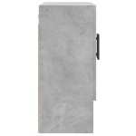 vidaXL Dulap de perete, gri beton, 60x31x70 cm, lemn compozit