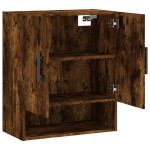 vidaXL Dulap de perete, stejar fumuriu, 60x31x70 cm, lemn compozit