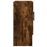 vidaXL Dulap de perete, stejar fumuriu, 60x31x70 cm, lemn compozit