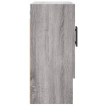 vidaXL Dulap de perete, gri sonoma, 60x31x70 cm, lemn compozit