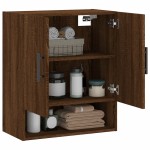 vidaXL Dulap de perete, stejar maro, 60x31x70 cm, lemn compozit