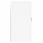 vidaXL Dulap de perete, alb, 60x31x60 cm, lemn compozit