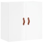 vidaXL Dulap de perete, alb extralucios, 60x31x60 cm, lemn compozit