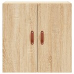 vidaXL Dulap de perete, stejar sonoma, 60x31x60 cm, lemn compozit vidaXL Dulap de perete, stejar sonoma, 60x31x60 cm, lemn compozit