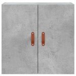 vidaXL Dulap de perete, gri beton, 60x31x60 cm, lemn compozit