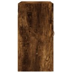 vidaXL Dulap de perete, stejar fumuriu, 60x31x60 cm, lemn compozit
