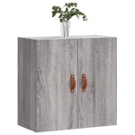 vidaXL Dulap de perete, gri sonoma, 60x31x60 cm, lemn compozit