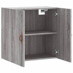 vidaXL Dulap de perete, gri sonoma, 60x31x60 cm, lemn compozit