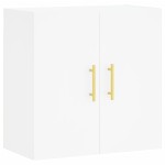 vidaXL Dulap de perete, alb, 60x31x60 cm, lemn compozit