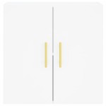 vidaXL Dulap de perete, alb, 60x31x60 cm, lemn compozit