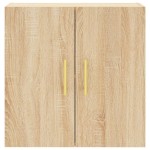 vidaXL Dulap de perete, stejar sonoma, 60x31x60 cm, lemn compozit vidaXL Dulap de perete, stejar sonoma, 60x31x60 cm, lemn compozit